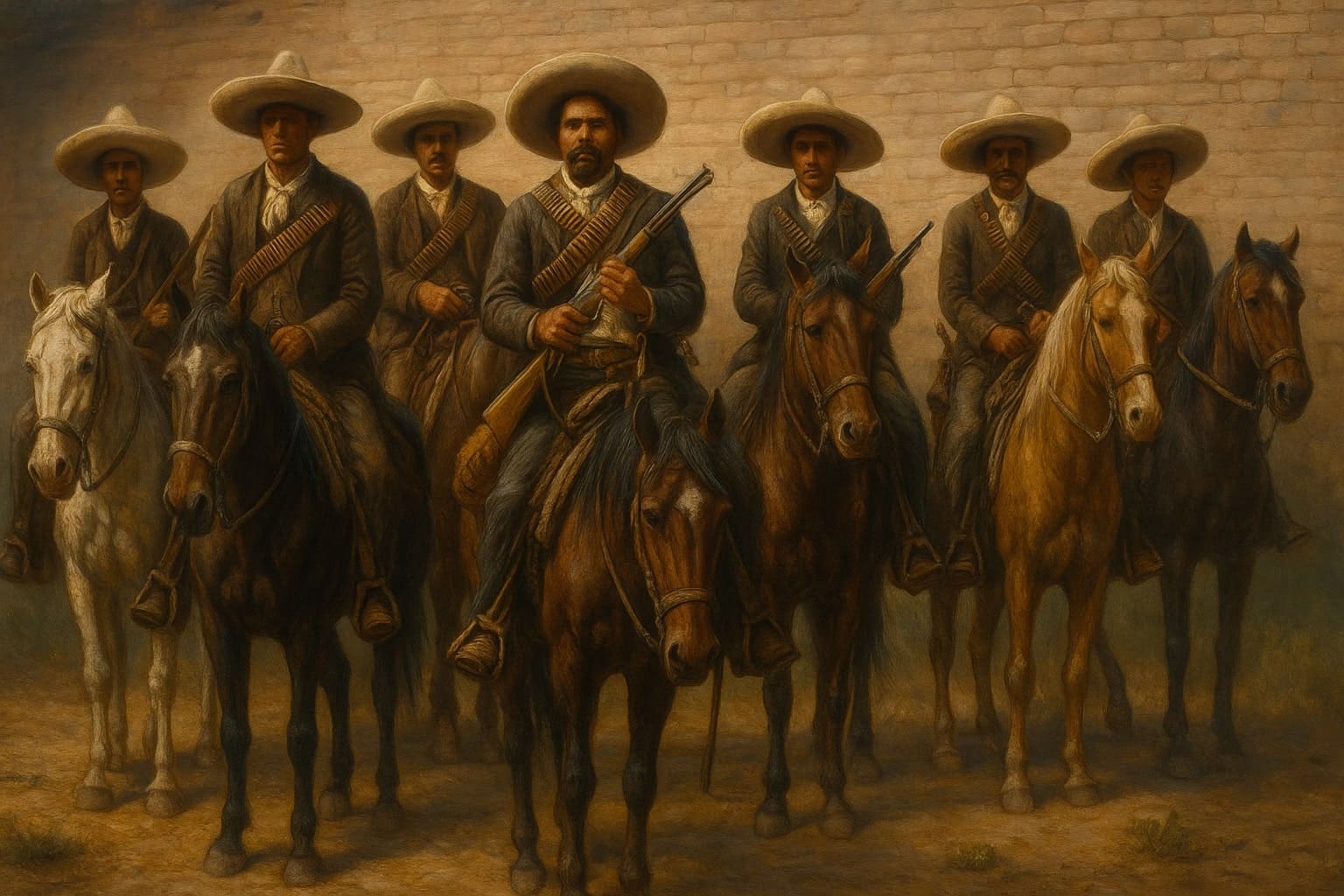 Znázornění Mexických vojáků